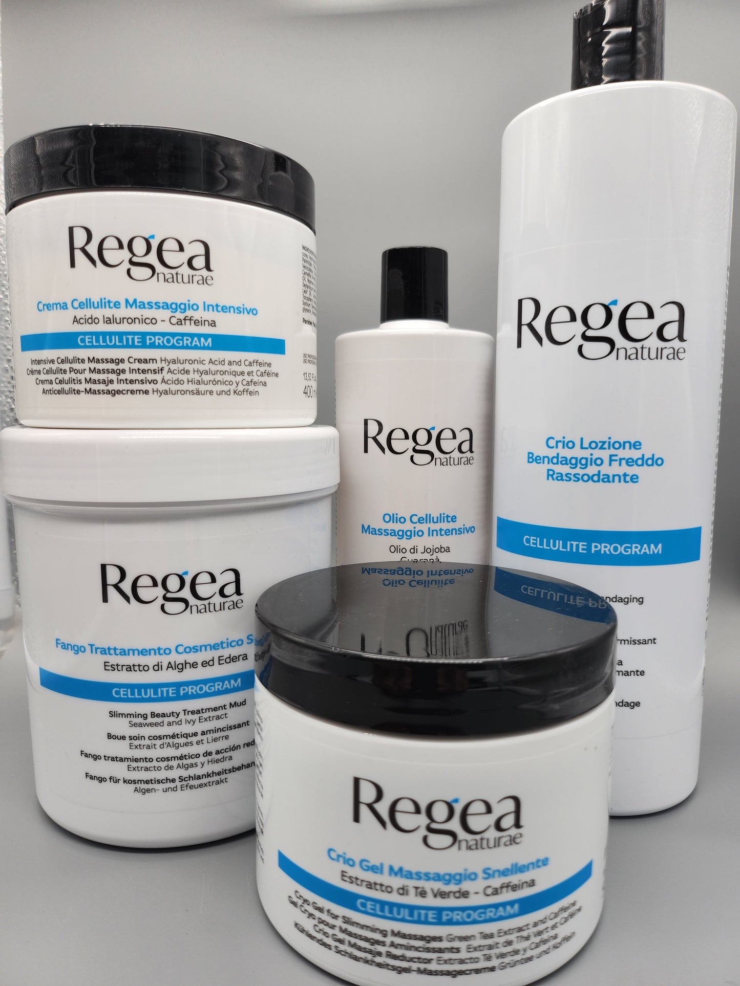 Crema Cellulite massaggio intensivo 500ml regea, azione termica.