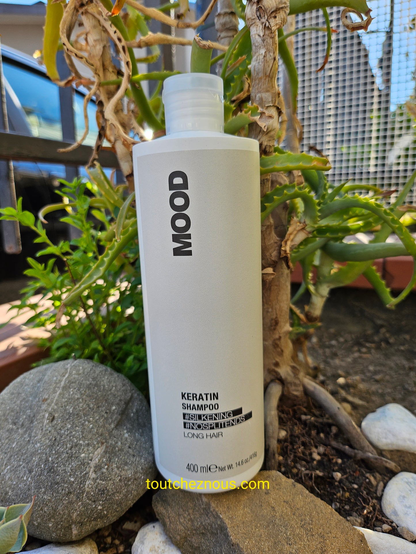 MOOD KERATIN-LONG HAIR SHAMPOO per capelli lunghi da 400ml.