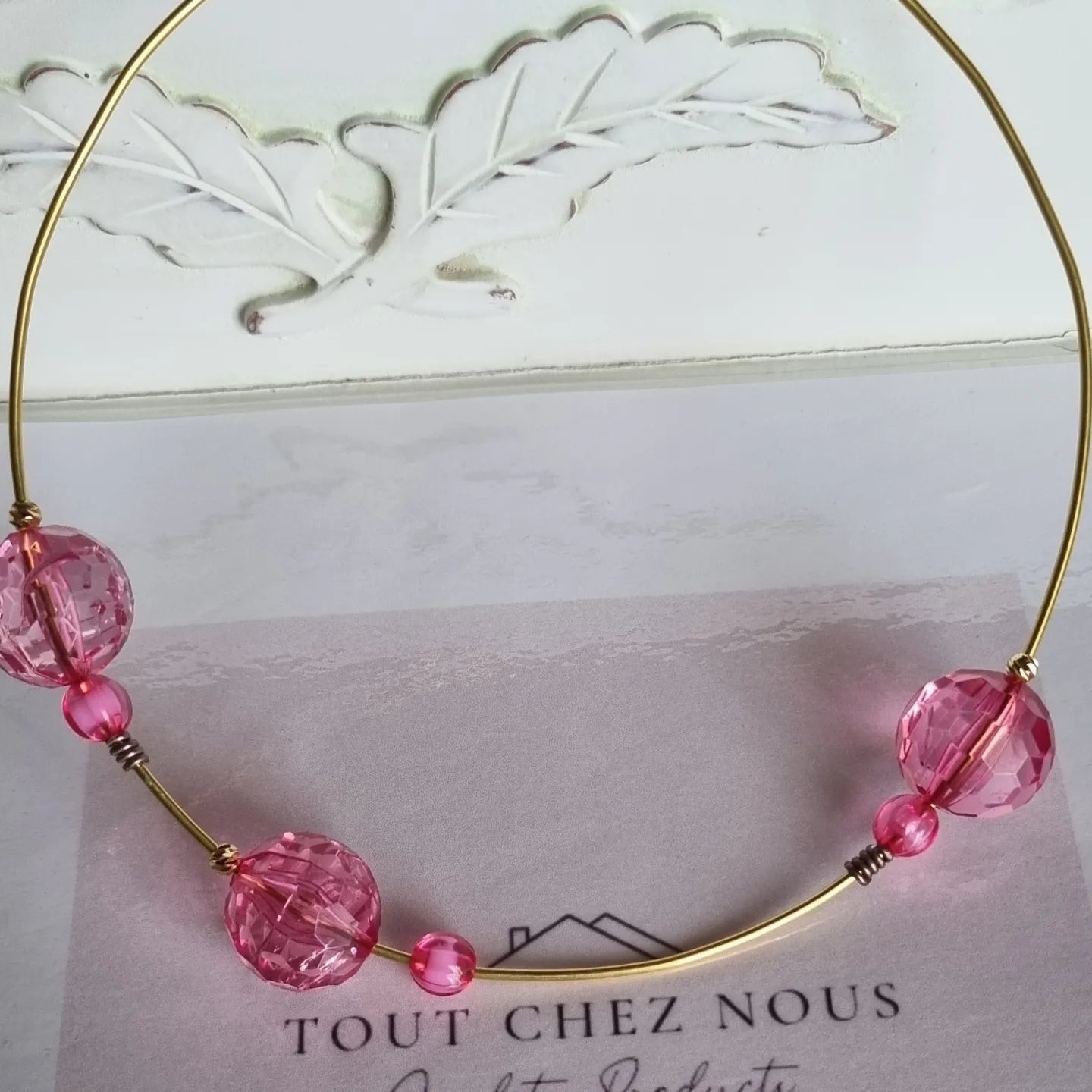 COLLANA "CHICCHI ROSA"