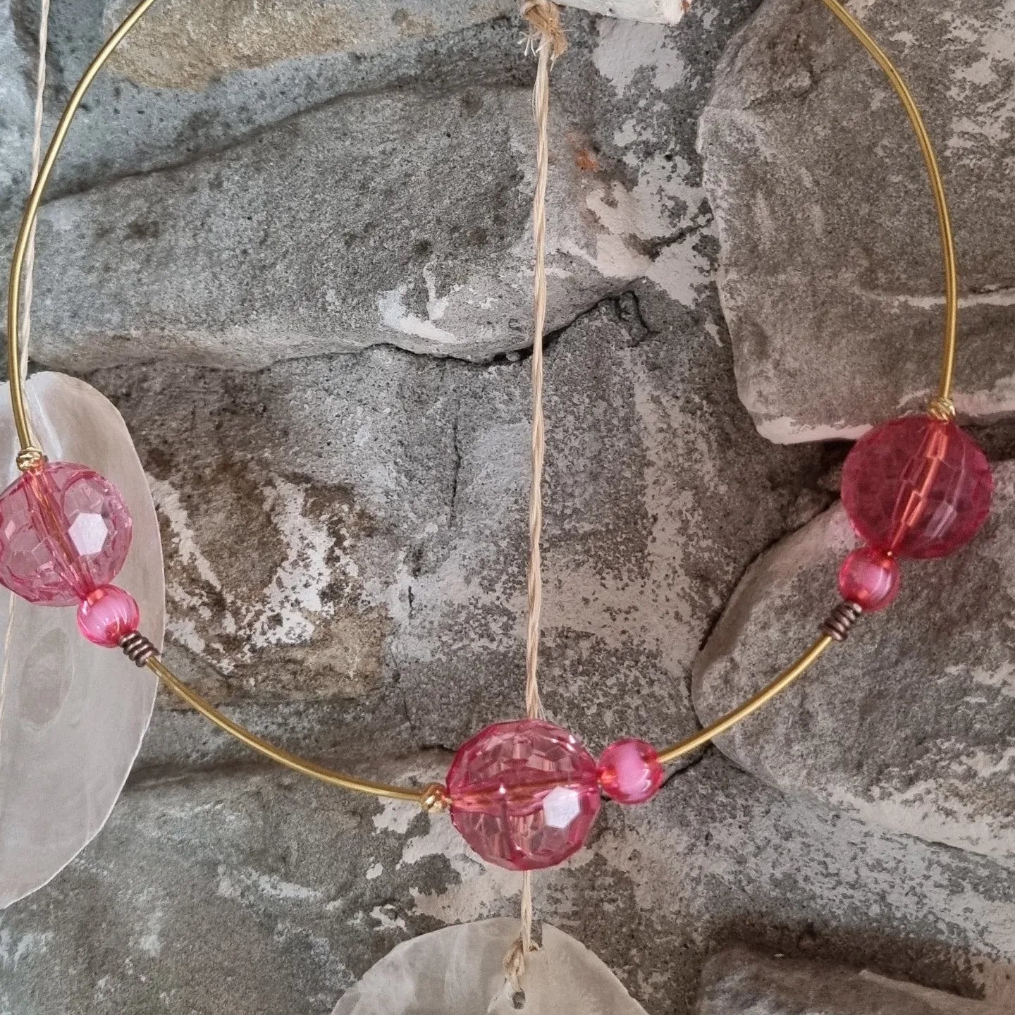 COLLANA "CHICCHI ROSA"